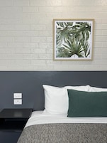 Down comforters, individually decorated, individually furnished