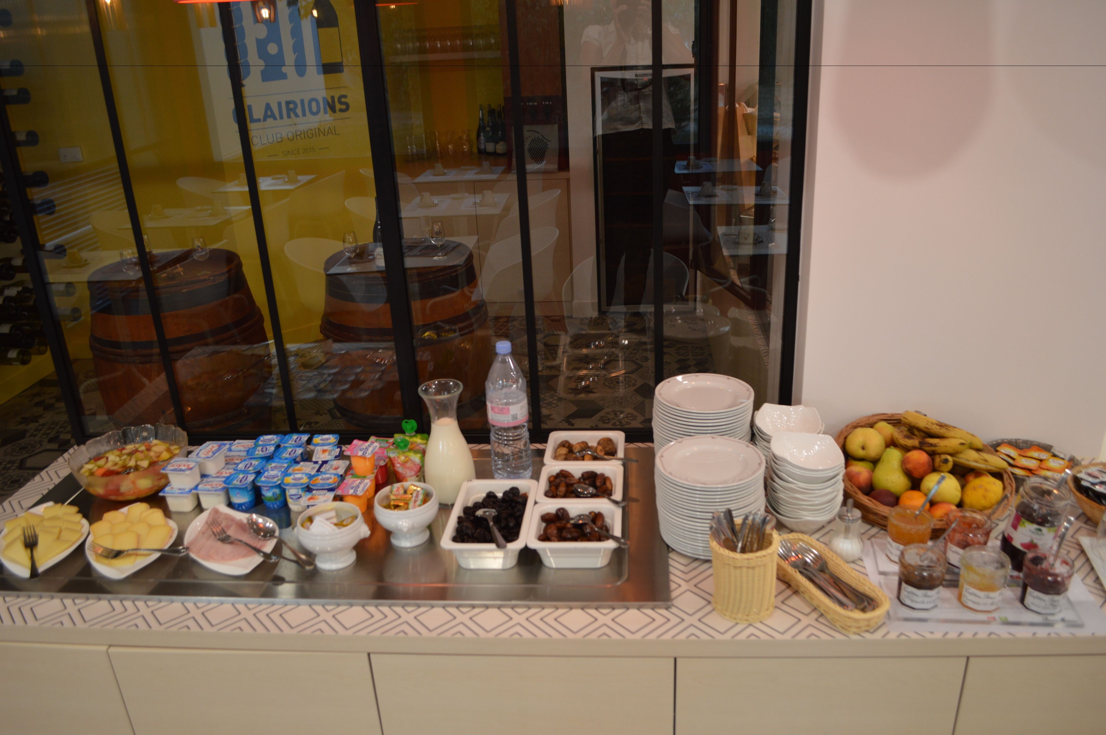 daily buffet breakfast (eur 10.80 per person)