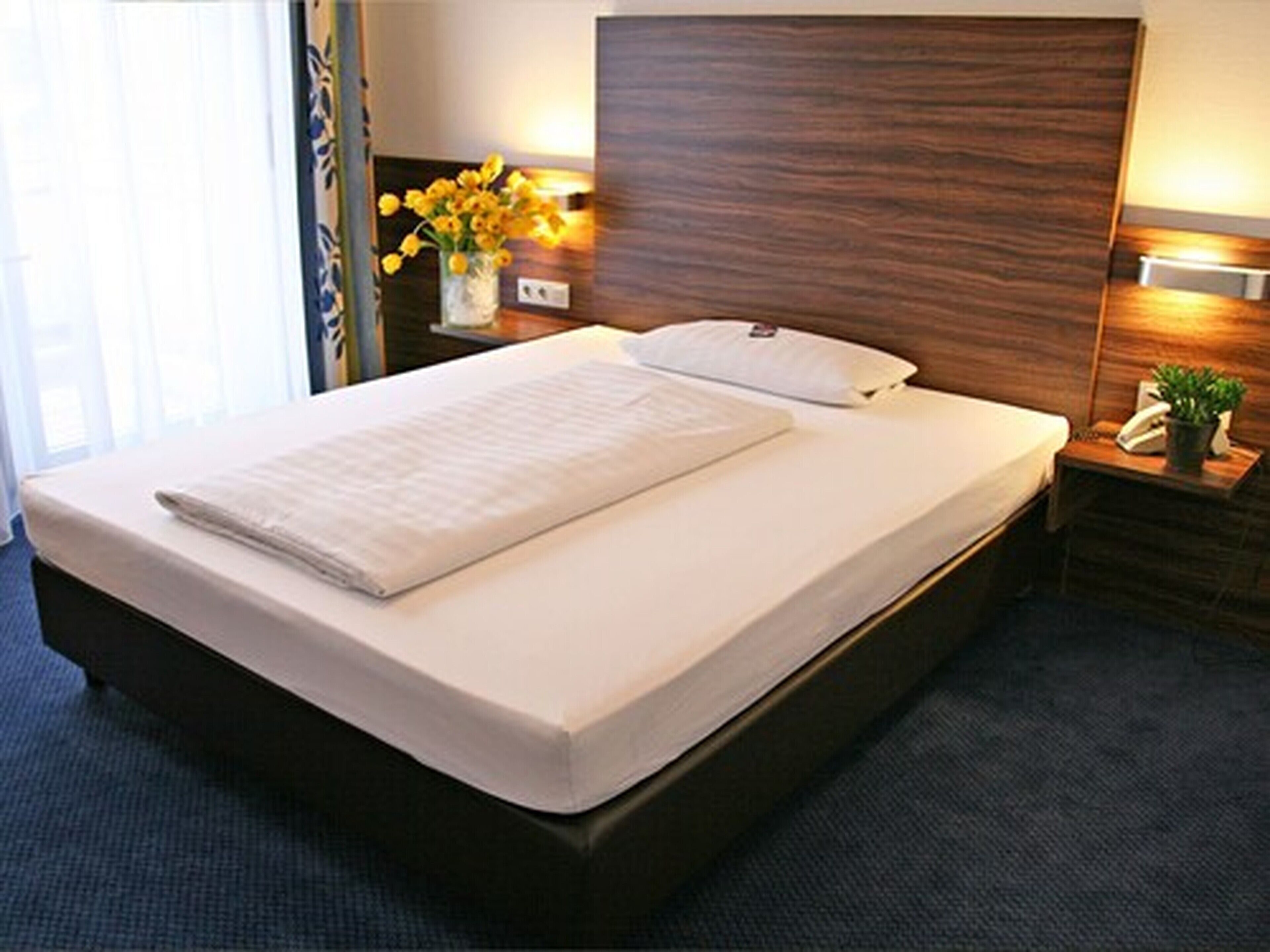 In-room safe, desk, laptop workspace, blackout curtains