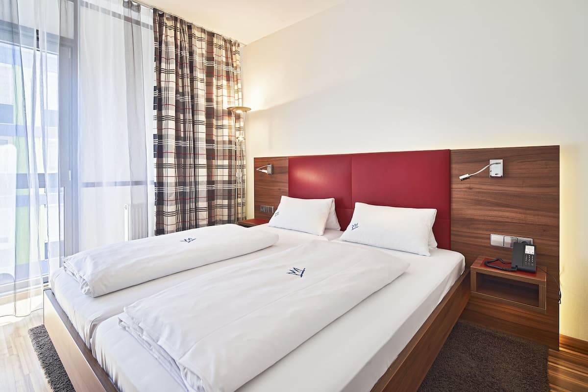 Doppelzimmer Budget | 1 Schlafzimmer, Allergikerbettwaren, Minibar, Zimmersafe