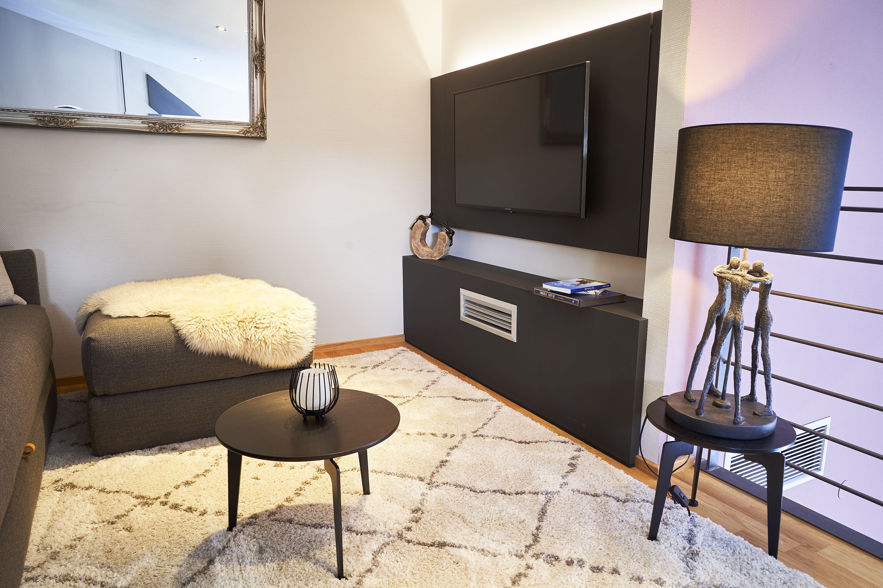 premium maisonette | living area | 40-inch flat-screen tv with satellite channels, tv