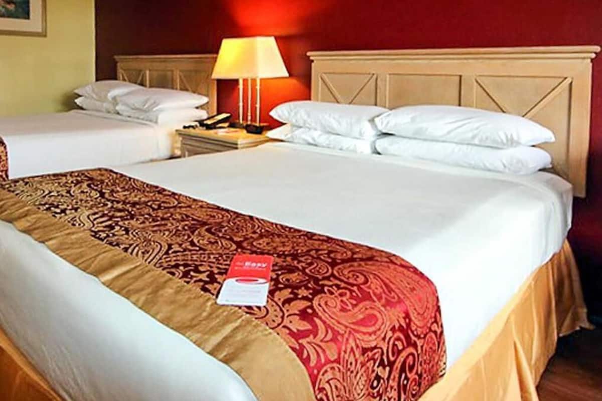 In-room safe, desk, blackout drapes, iron/ironing board