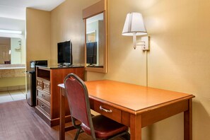 In-room safe, desk, blackout drapes, iron/ironing board