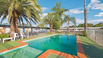 Seasonal outdoor pool