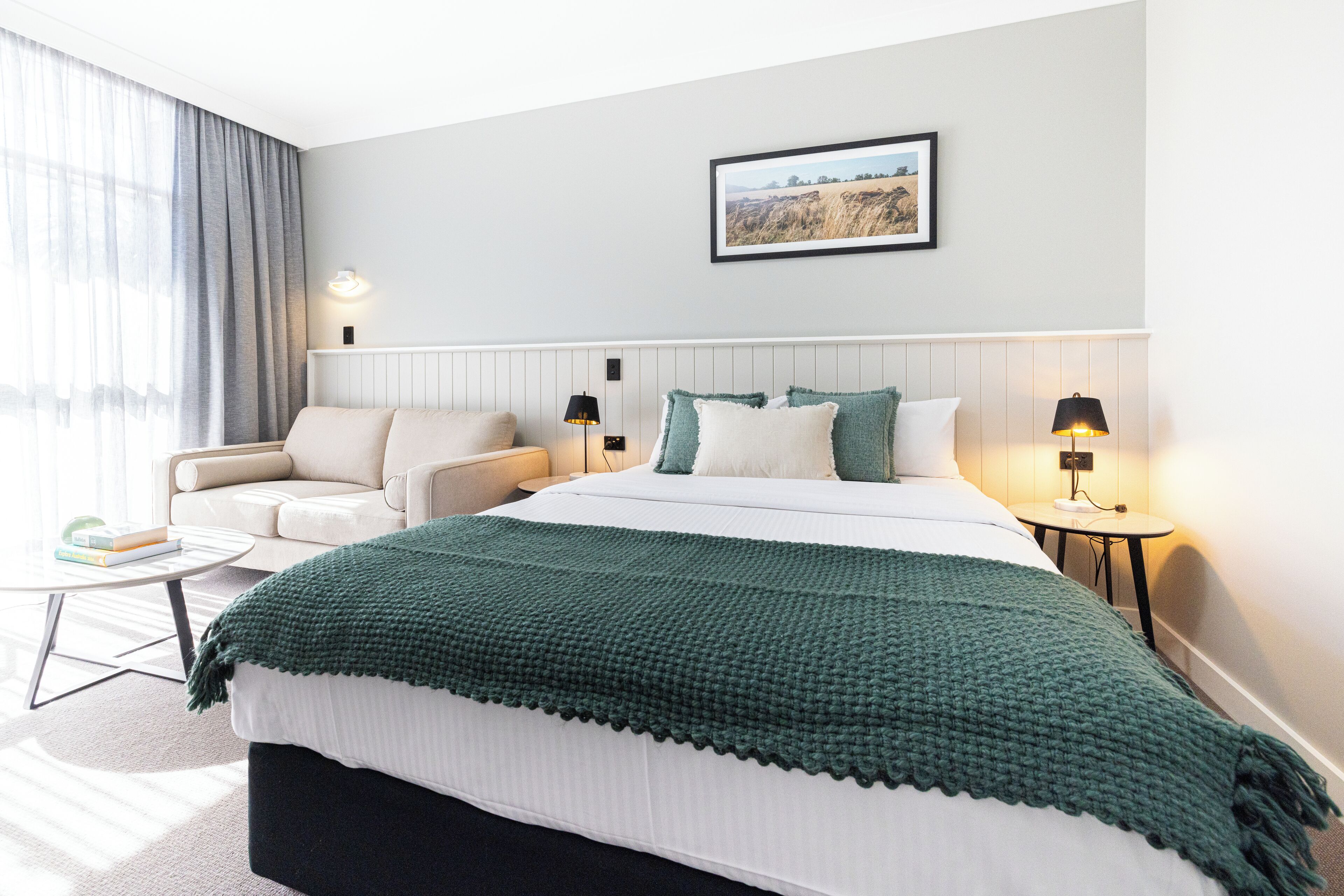 Room, Non Smoking, Poolside (Queen) | Premium bedding, blackout drapes, iron/ironing board, free WiFi