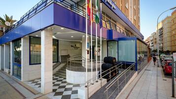 Entrada al alojamiento