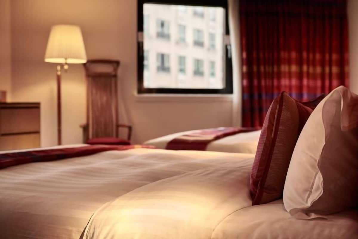 2 chambres, literie de qualité supérieure, minibar