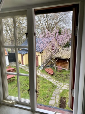 Vue sur le jardin
