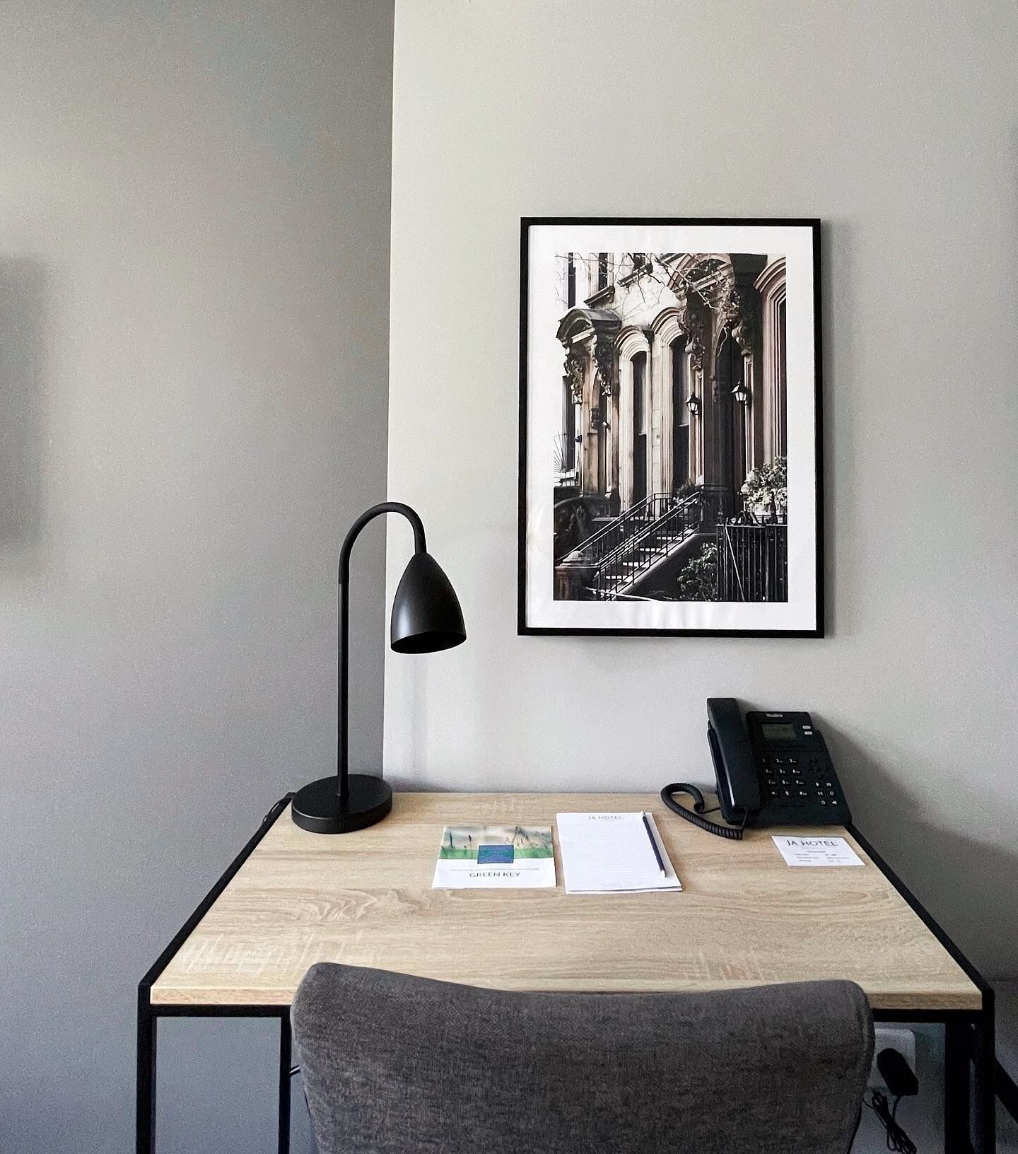 1 bedroom, desk, blackout curtains, iron/ironing board