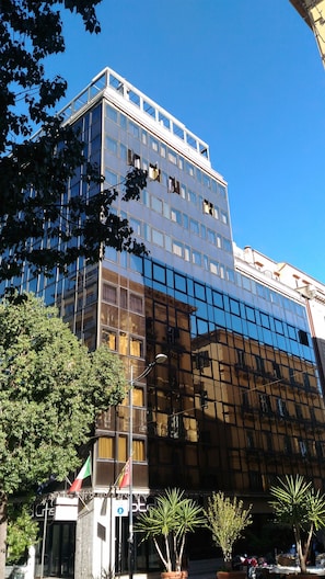 Fassade der Unterkunft