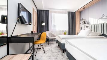 Chambre Supérieure, 2 lits une place