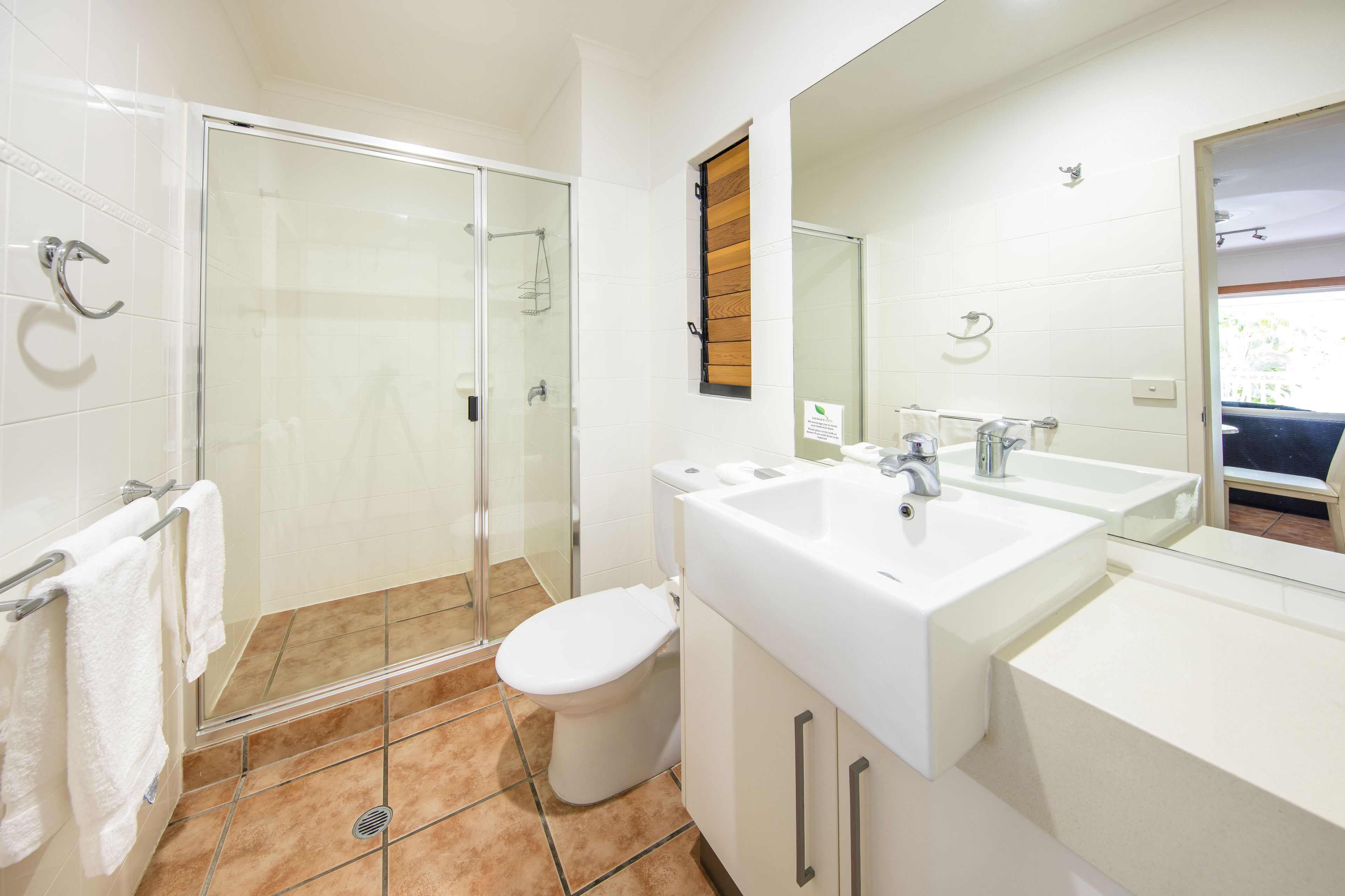 free toiletries, hair dryer, towels, soap