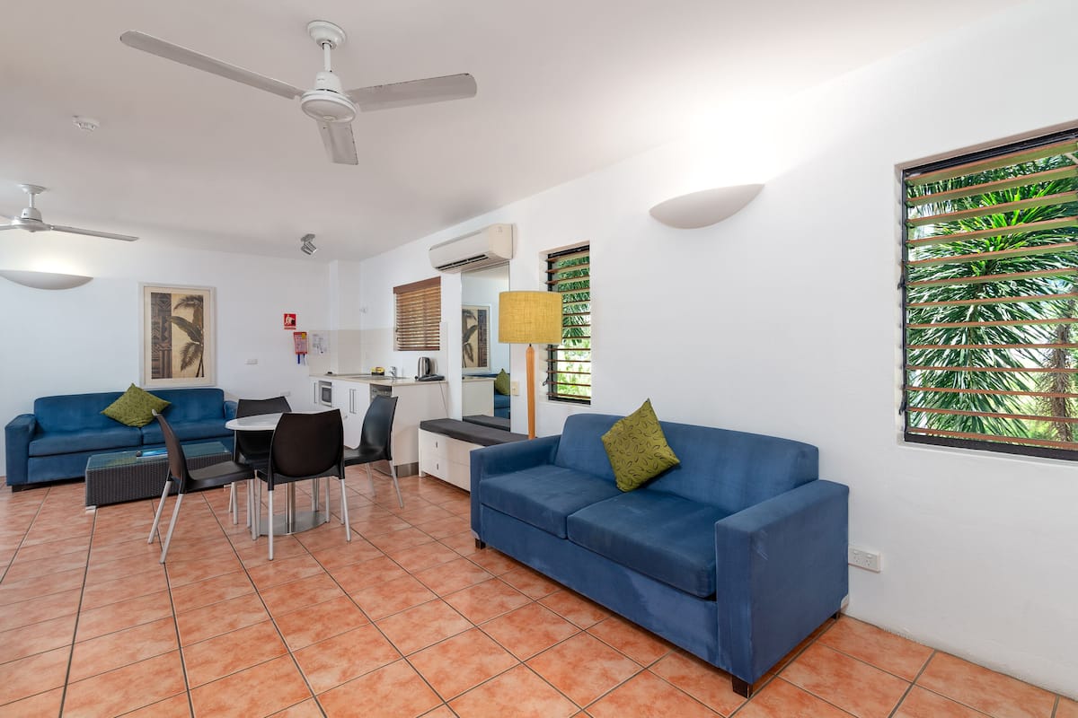 Suite, 1 Bedroom, Pool View | Private kitchen | Mini-fridge, microwave, coffee/tea maker, electric kettle