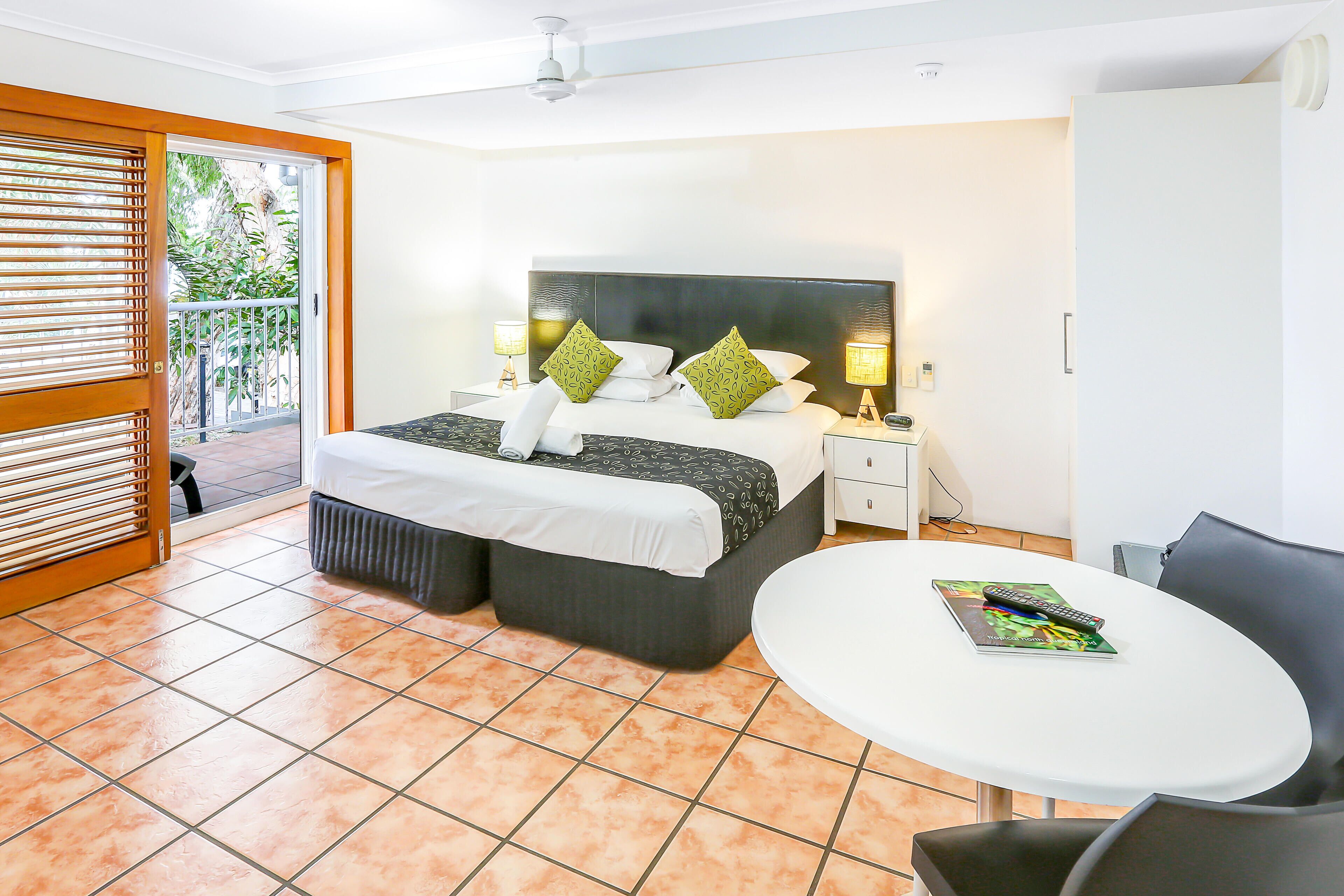 partial beach view studio | 1 bedroom, in-room safe, iron/ironing board, free wifi