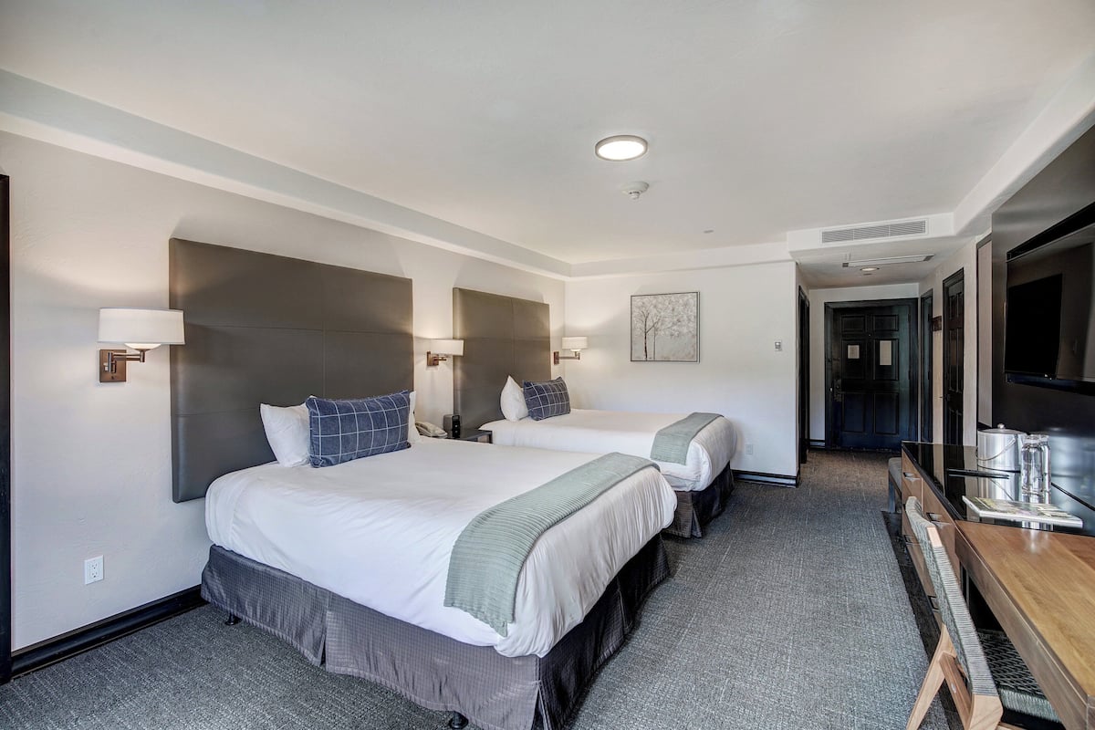 Superior Room, 2 Queen Beds | Frette Italian sheets, premium bedding, down comforters, pillowtop beds