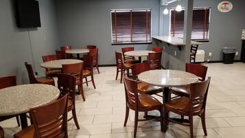 Free daily on-the-go breakfast