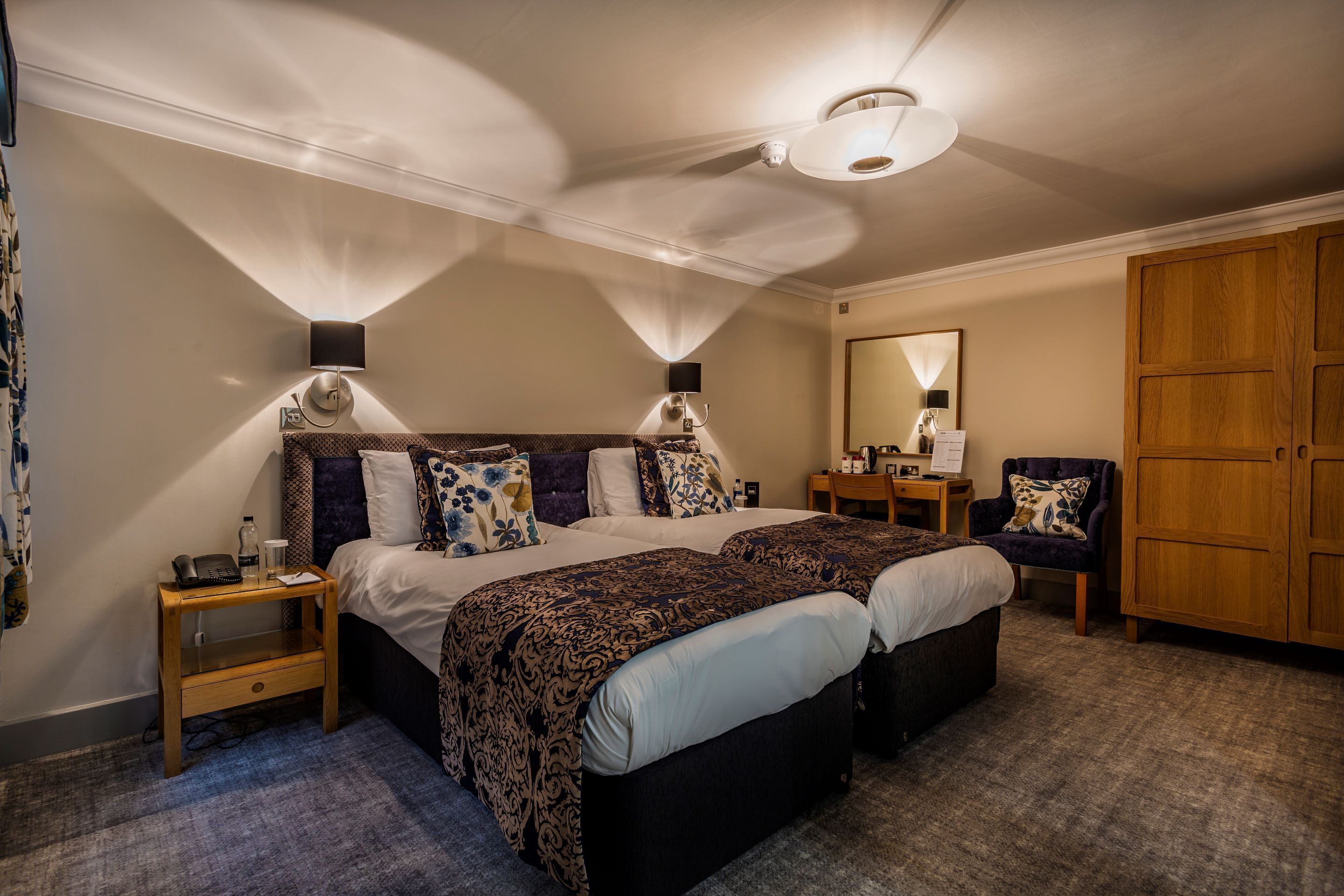 classic twin room | 1 bedroom, desk, blackout curtains, iron/ironing board