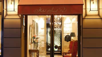 Voorkant van accommodatie