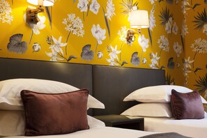 Pillow-top beds, minibar, in-room safe, individually decorated