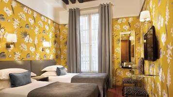 Premium bedding, minibar, in-room safe, individually decorated