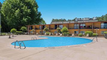 Seasonal outdoor pool