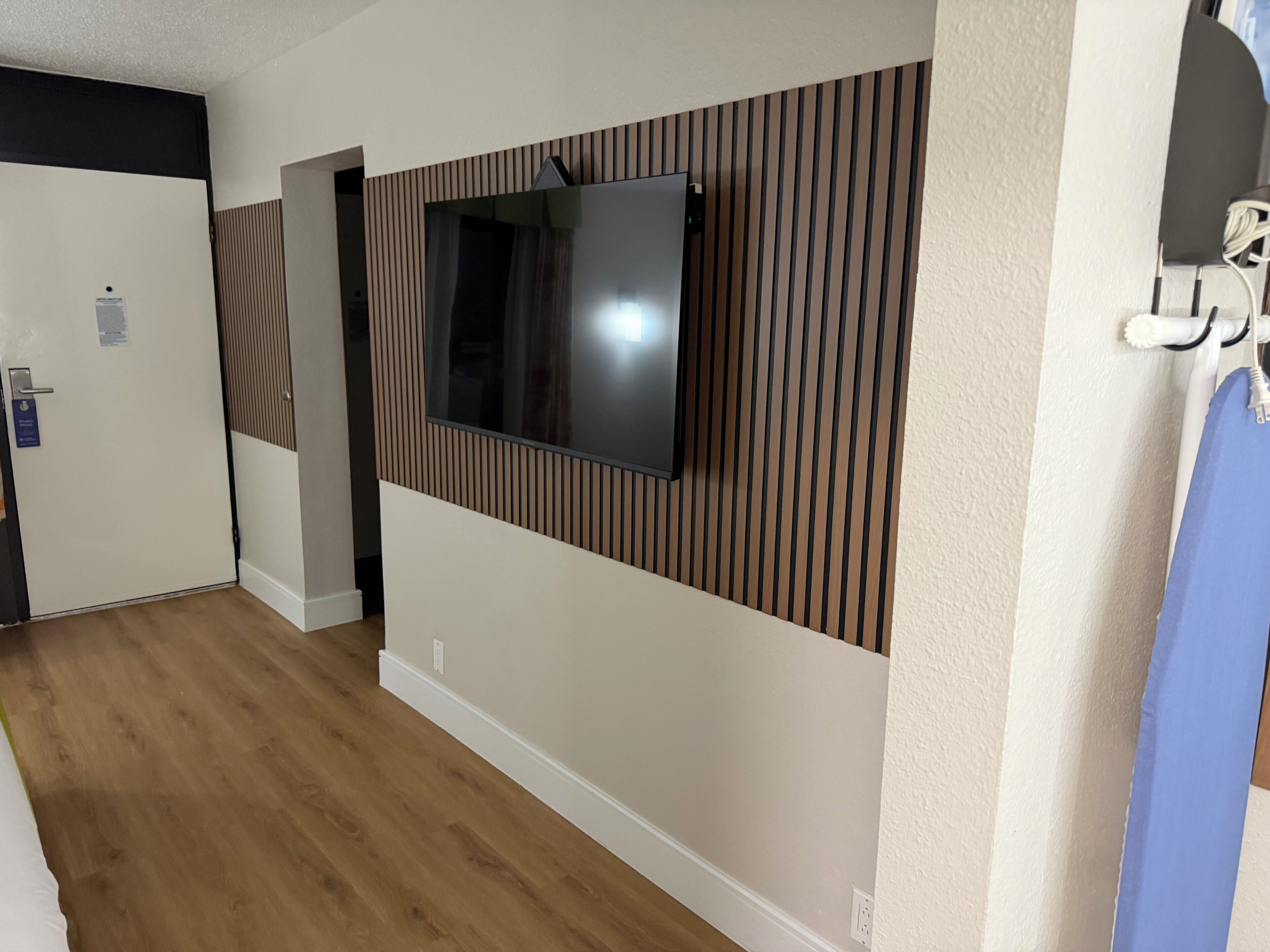 In-room safe, desk, iron/ironing board, free cribs/infant beds