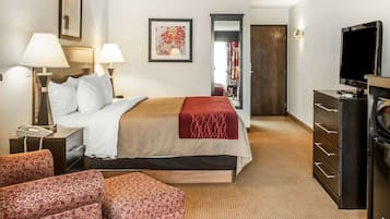 Suite, 1 Tempat Tidur King, Bebas Asap Rokok | Meja kerja, setrika/meja setrika, dan tempat tidur bayi gratis