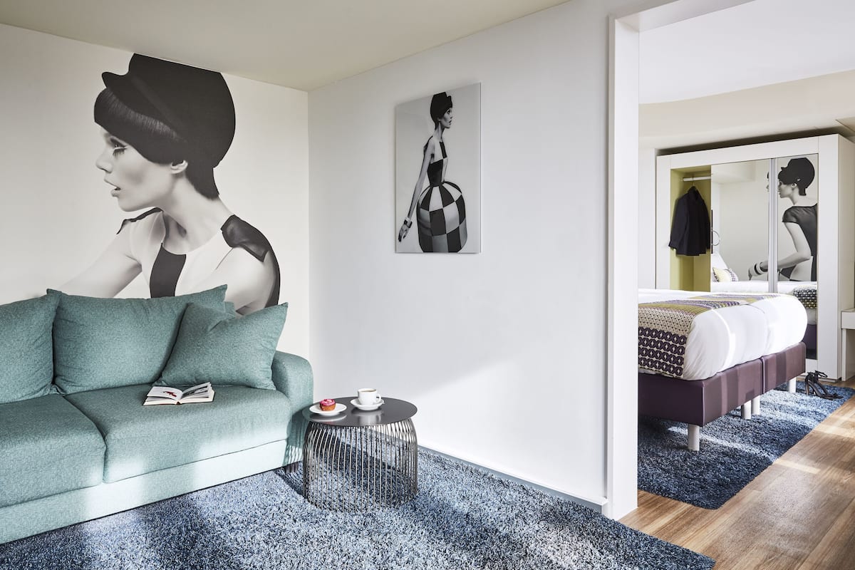 Suite, 1 chambre, vue jardin
