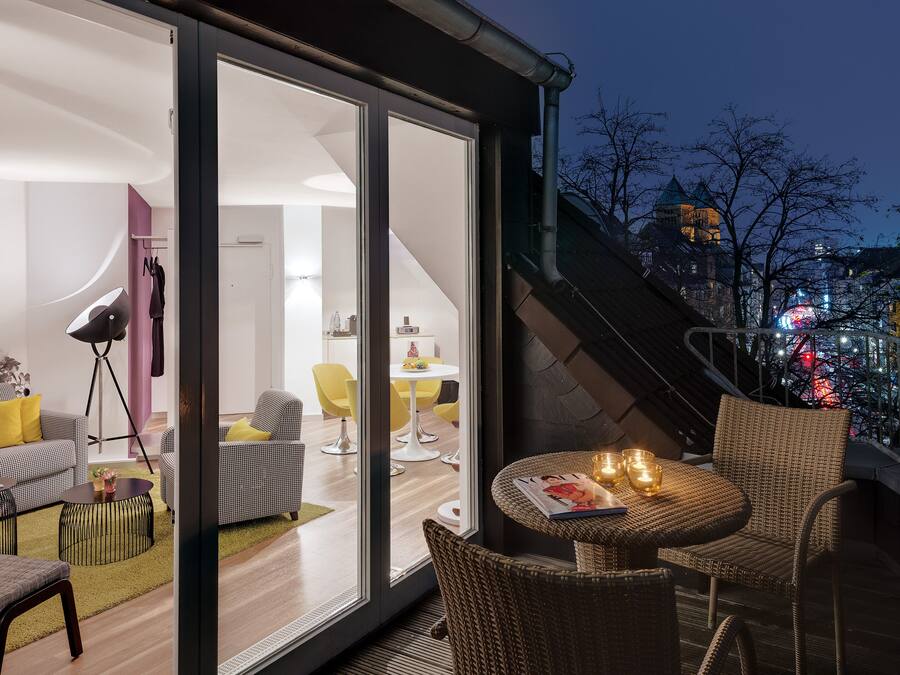 Suite, 1 Schlafzimmer, Gartenblick