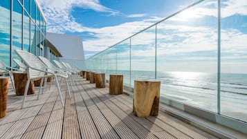 Vue sur la plage, ouvert tous les jours