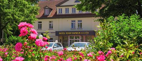 Fachada del alojamiento