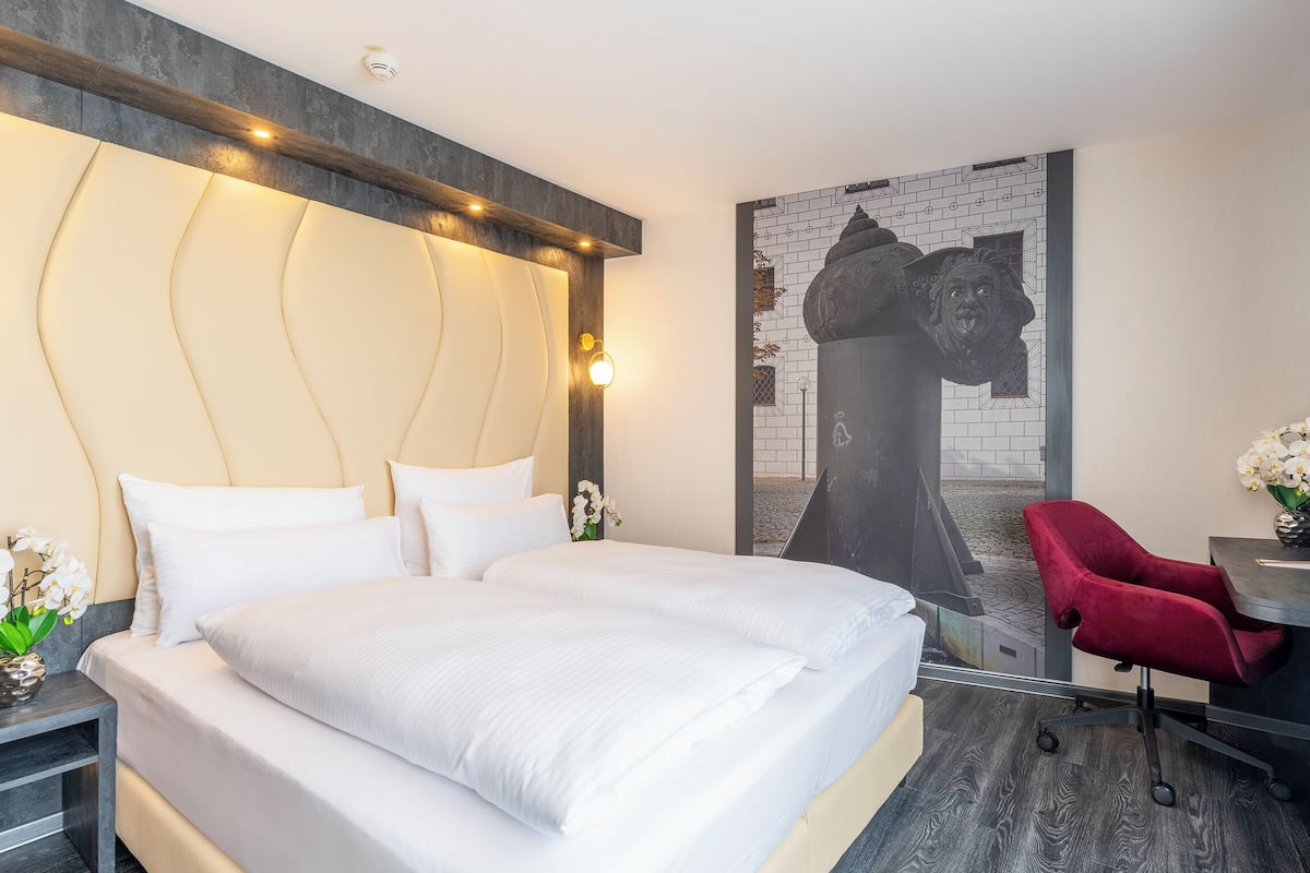 1 habitación y ropa de cama hipoalergénica