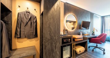 Ropa de cama hipoalergénica y minibar