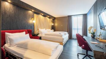 1 habitación y ropa de cama hipoalergénica