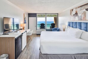 Habitación, 1 cama de matrimonio grande (Gulf View) | Tabla de planchar con plancha, cunas gratuitas, wifi gratis