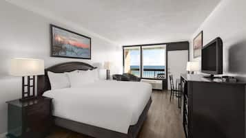 Room, 1 King Bed (Gulf View) | Iron/ironing board, free cribs/infant beds, free WiFi, bed sheets