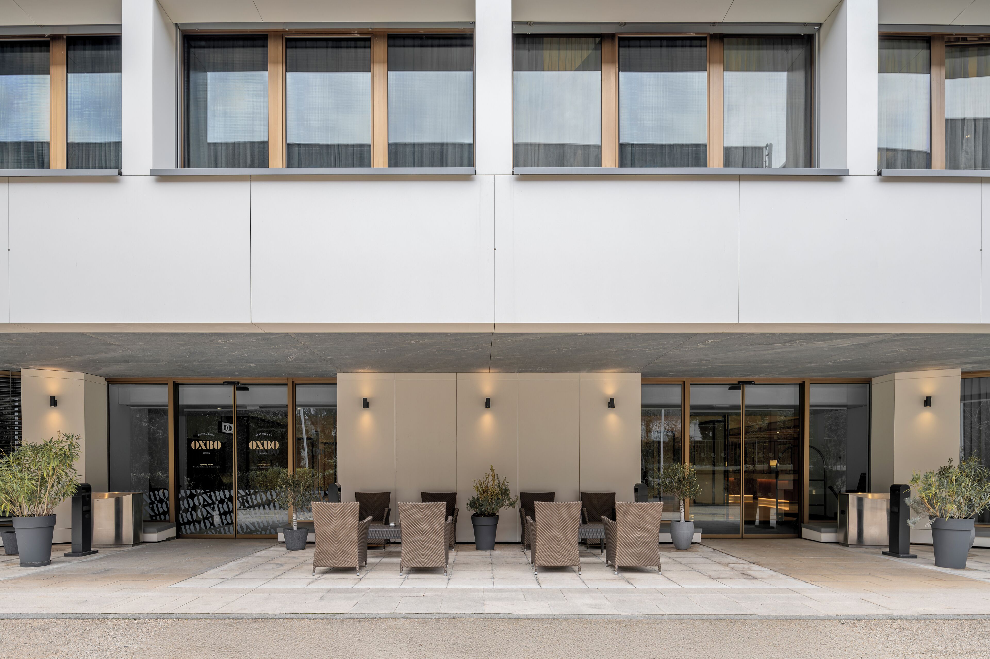 Entrée de l’hébergement