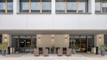 EntrĂ©e de lâhĂ©bergement