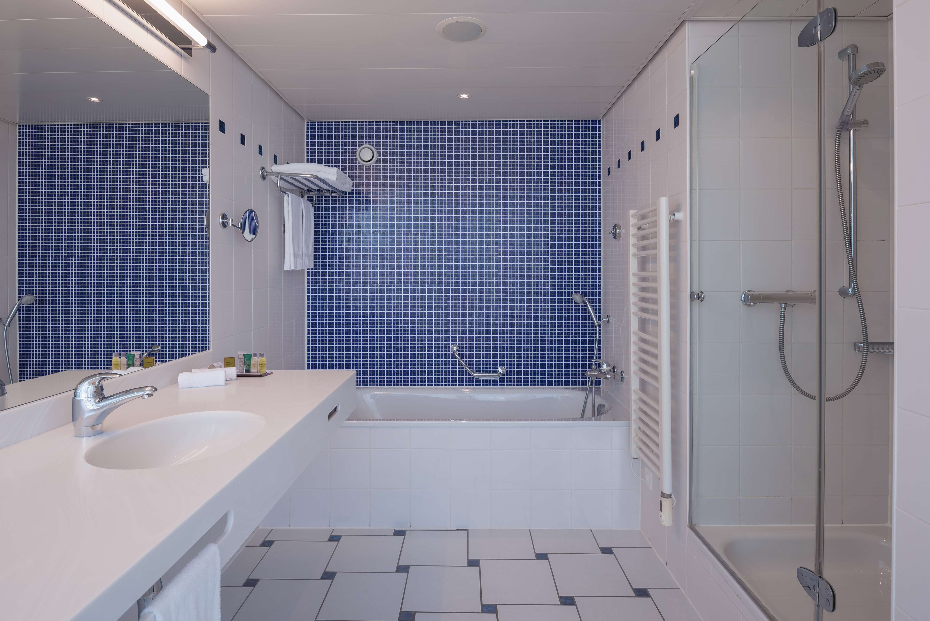 free toiletries, hair dryer, bathrobes, slippers