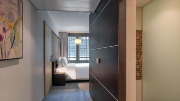 Chambre, 1 grand lit, accessible aux personnes à mobilité réduite