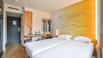 Desk, iron/ironing board, free WiFi, bed sheets