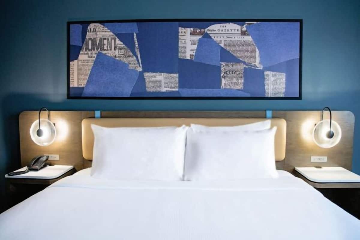 1 slaapkamer, luxe beddengoed, pillowtop-bedden, een kluis op de kamer