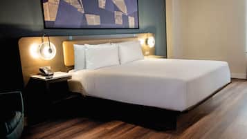 1 chambre, literie de qualité, lit avec matelas à plateau-coussin