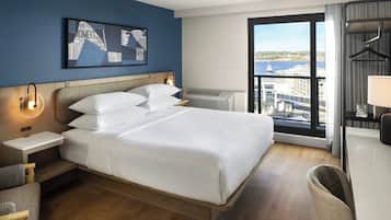 Premium bedding, pillow-top beds, in-room safe, desk