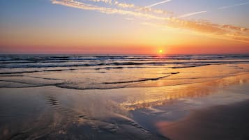 Aan het strand, surfen
