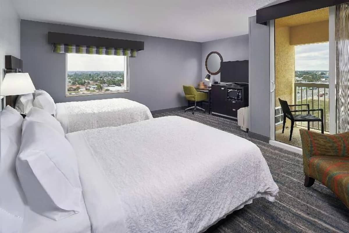 In-room safe, desk, laptop workspace, blackout drapes