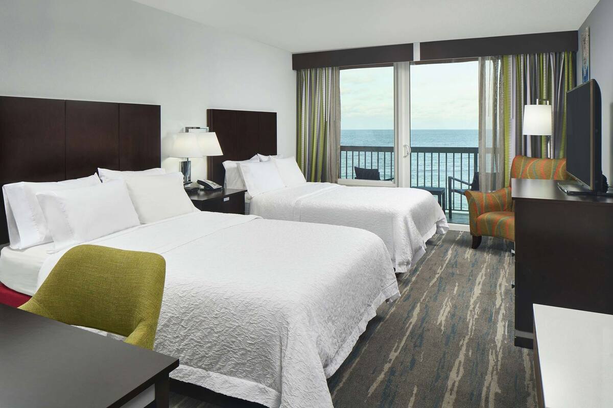 In-room safe, desk, laptop workspace, blackout drapes