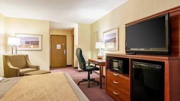 In-room safe, desk, iron/ironing board, rollaway beds