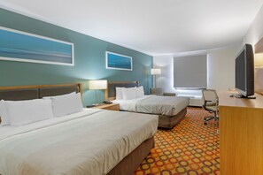 Standard Room, 2 Queen Beds, Non Smoking | In-room safe, desk, blackout drapes, iron/ironing board - Quality Inn Enola - Harrisburg (Enola)