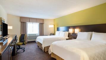 In-room safe, desk, iron/ironing board, free cribs/infant beds